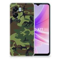 OPPO A77 | A57 5G | TPU bumper | Army Dark