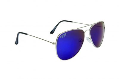 Cool Eyewear zonnebril piloot unisex cat.3 zilver (022 0150)
