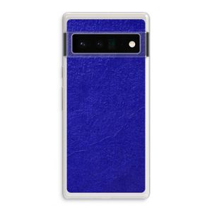 Majorelle Blue: Google Pixel 6 Pro Transparant Hoesje