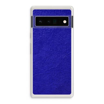 Majorelle Blue: Google Pixel 6 Pro Transparant Hoesje