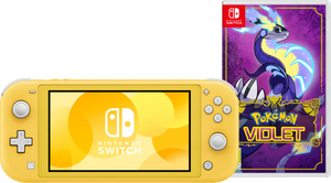 Nintendo Switch Lite Geel + Pokémon Violet