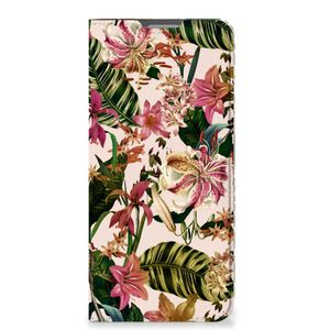 OPPO Reno8 Lite Smart Cover Flowers