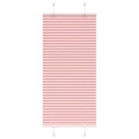 VidaXL Plissé rolgordijn 60x100 cm stofbreedte 59,4 cm polyester roze
