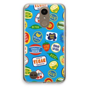 Fruitsticker: LG K10 (2017) Transparant Hoesje