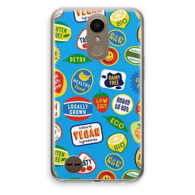 Fruitsticker: LG K10 (2017) Transparant Hoesje