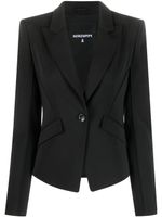 Patrizia Pepe Essential single-breasted blazer - Noir - thumbnail