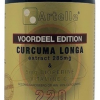 Artelle Curcuma Longa Extract Vegacapsules