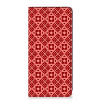 Samsung Galaxy A21s | Hoesje met Magneet | Batik Rood