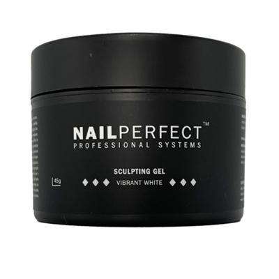 NailPerfect Gel LED/UV Sculpting Gel Vibrant White 45gr NailPerfect Gel LED/UV Sculpting Gel Vibrant White 45gr