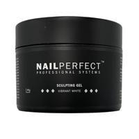 NailPerfect Gel LED/UV Sculpting Gel Vibrant White 45gr