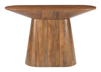 Artistiq Ovale Sidetable 'Elicia' Mangohout, 120cm