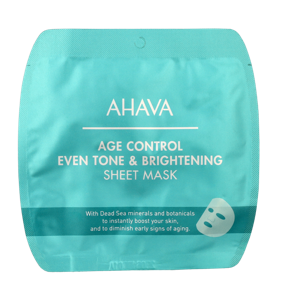 Ahava T.T.S. Age Control Even Tone & Bright. Sheet Mask 17 g Masker