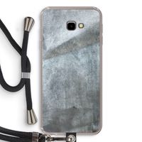 Grey Stone: Samsung Galaxy J4 Plus Transparant Hoesje met koord