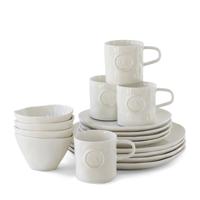 Riviera Maison Portofino Dinnerware set 16 white