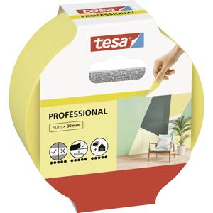 tesa Professional 56299-00000-00 Schilderstape Geel (l x b) 50 m x 30 mm 1 stuk(s)