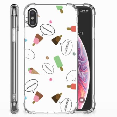 Apple iPhone X | Xs Beschermhoes IJsjes Apple iPhone X | Xs Beschermhoes IJsjes