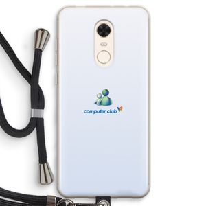 MSN: Xiaomi Redmi 5 Transparant Hoesje met koord