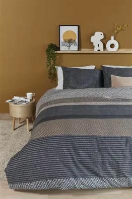 Beddinghouse Beddinghouse Dekbedovertrek Menno Grey 240x200/220