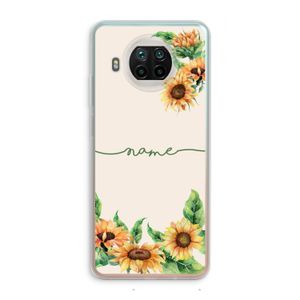 Zonnebloemen: Xiaomi Mi 10T Lite 5G Transparant Hoesje
