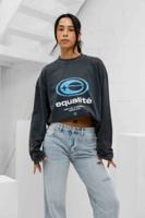 Equalité Elan Oversized Longsleeve Dames Donkergrijs - Maat XS - Kleur: Donkergrijs | Soccerfanshop