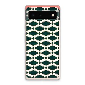 Moroccan tiles: Google Pixel 6 Transparant Hoesje