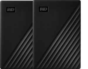 WD My Passport 2TB Black - Duo pack