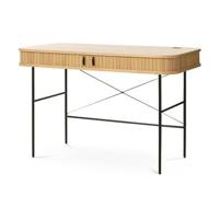 Olivine Lenn houten bureau naturel - 120 x 60 cm - thumbnail