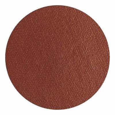 Superstar grimeer schmink - bruin - 16 gram - carnaval/verkleed thema
