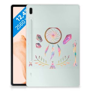 Samsung Galaxy Tab S7FE Tablet Back Cover Boho Dreamcatcher