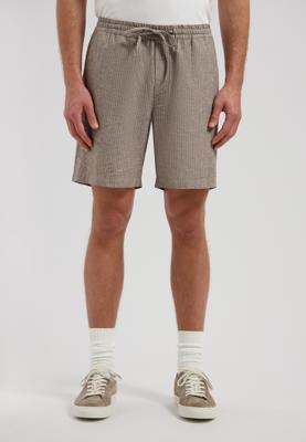 Dstrezzed Logan Pinstripe Short 515600 Korte Broeken 216 Grey Brown
