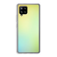 Minty mist pastel: Samsung Galaxy A42 5G Transparant Hoesje