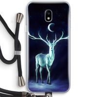Nightbringer: Samsung Galaxy J3 (2017) Transparant Hoesje met koord