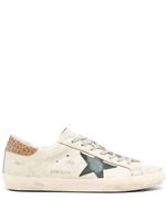 Golden Goose Superstar logo-print sneakers - Tons neutres