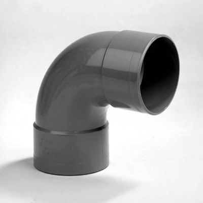 Pvc bocht lijm 90 110mm