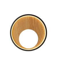 Wandlamp Curio - Black Metal & Wood - thumbnail