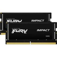 Kingston Technology FURY 32GB 6000MT/s DDR5 CL38 SODIMM (set van 2) Impact XMP - thumbnail