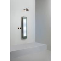 Sunshower Round Medium Plus infrarood + UV licht opbouw incl. Wandbeugel 140x33x12cm Organic Grey M0600-M0103-SML0700