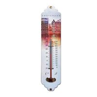 Thermometer Amsterdam voor binnen   -