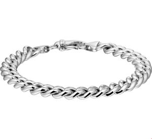 TFT Armband Zilver Gourmet 7,5 mm 19 cm