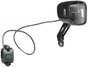 Koplamp B&M Iq-Xl E-Bike Zwart | 300 Lux