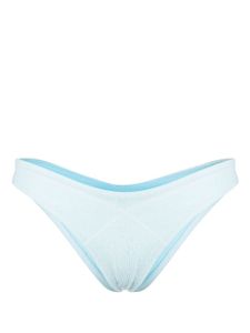 Frankies Bikinis bas de bikini Enzo Crinkle - Bleu