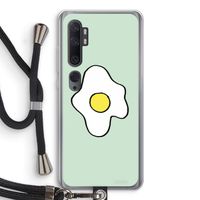 Spiegelei: Xiaomi Mi Note 10 Pro Transparant Hoesje met koord