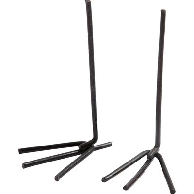 Creativ Company Kippenvoeten, h: 5 cm, b: 2 cm, zwart, 10 paar/ 1 doos