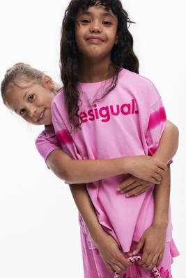 T-shirt met korte mouwen logo - RED - 3/4