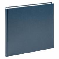 walther+ design FA-349-L Fotoalbum (b x h) 26 cm x 25 cm Blauw 40 bladzijden