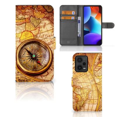 Xiaomi Redmi Note 12 Pro Plus | Flip Cover | Kompas | Portemonnee hoesje