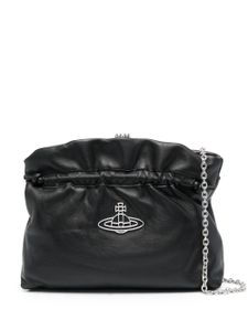 Vivienne Westwood sac porté épaule Eva en cuir - Noir