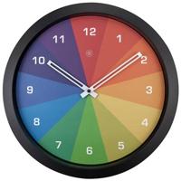 NeXtime - Kleurrijke wandklok - 36cm - Stille klok - Multicolor - nXt
