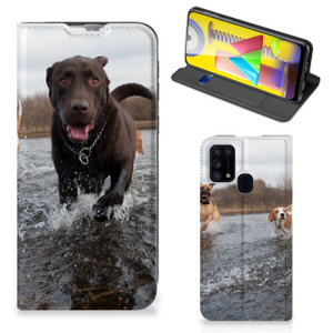 Samsung Galaxy M31 Hoesje maken Honden Labrador