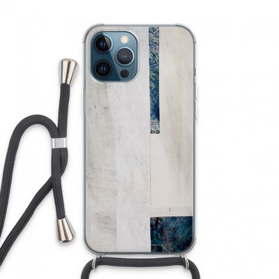 Meet you there: iPhone 13 Pro Max Transparant Hoesje met koord